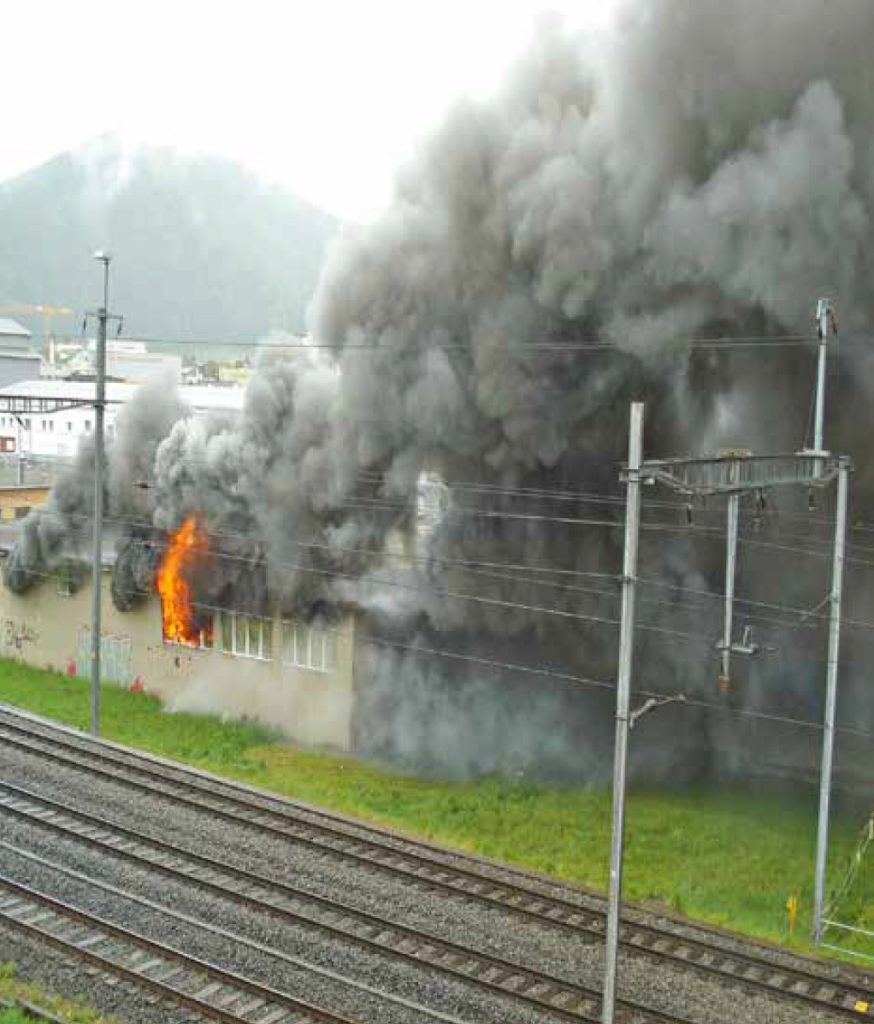 Lienert Kerzen Portrait Geschichte Brand Fabrik Gaswerkstrasse